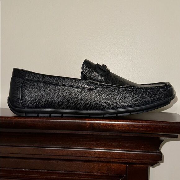 Beverly Hills PC 12 Black BRUNSWICK Faux Leather Loafers Driver Moccasins main image 4